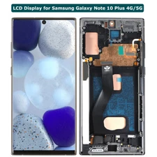 Small LCD Display Touch Screen Assembly Part For Samsung Galaxy Note 10+ Black