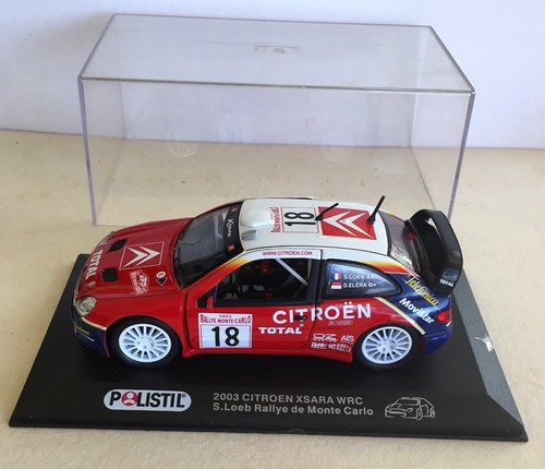 Citroën Xsara WRC Loeb/Elena – Monte Carlo 2003 – Sunstar 1/18 – Neuve