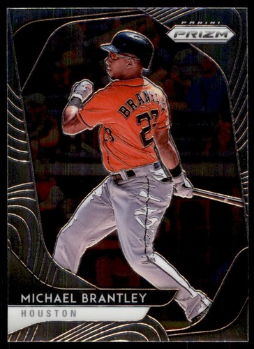 2020 Panini Prizm Michael Brantley Houston Astros #57 - Picture 1 of 2