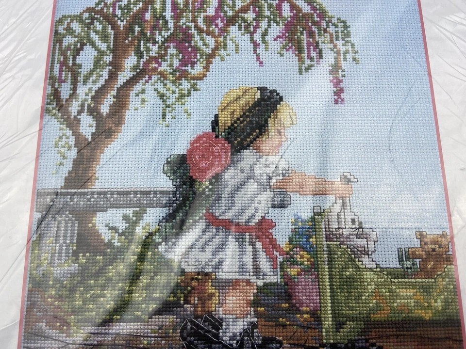 A Pegasus Publication Marty Bell’s Little Mommy Cross Stitch Pattern - Image 2 of 3