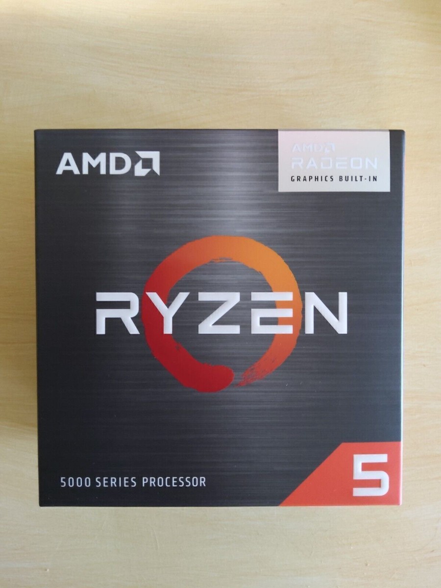 AMD Ryzen 5 5600G CPU 3.9 GHz Processor 16 MB L3 DDR4 AM4 A520