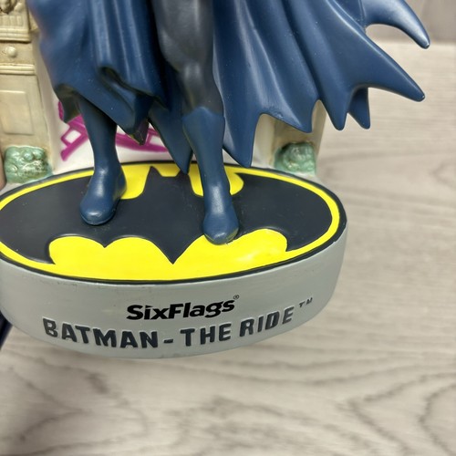 Vintage 2002 Goebel Porcelain Batman The Ride Rollercoaster Six flags NY Rare - Picture 8 of 10
