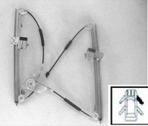 Lève-vitre avant droit 6Q4837462G câbles en acier renforcé anti-corrosion