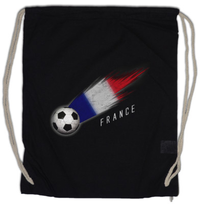 France Football Comet I Turnbeutel französische Fahne Fußball Frankreich