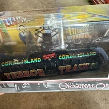 CORGI OM44002 BLACKPOOL TRAMWAY TERROR TRAIN RAILCOACH S/D TRAM 1:76 SCALE