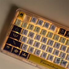 Fate Grand Order Altria Saber Keycaps PBT Che...