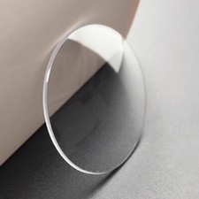 1.0/1.2/1.5/2.0/2.5mm Thick Mineral Double Dome Round Watch Crystal Glass 18-45