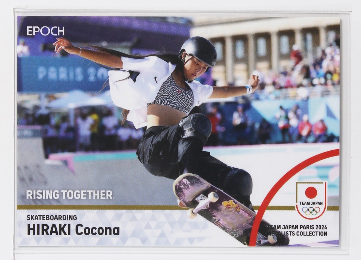 COCONA HIRAKI No.80 (SKATEBOARDING) - 2024 TEAM JAPAN Trading Card
