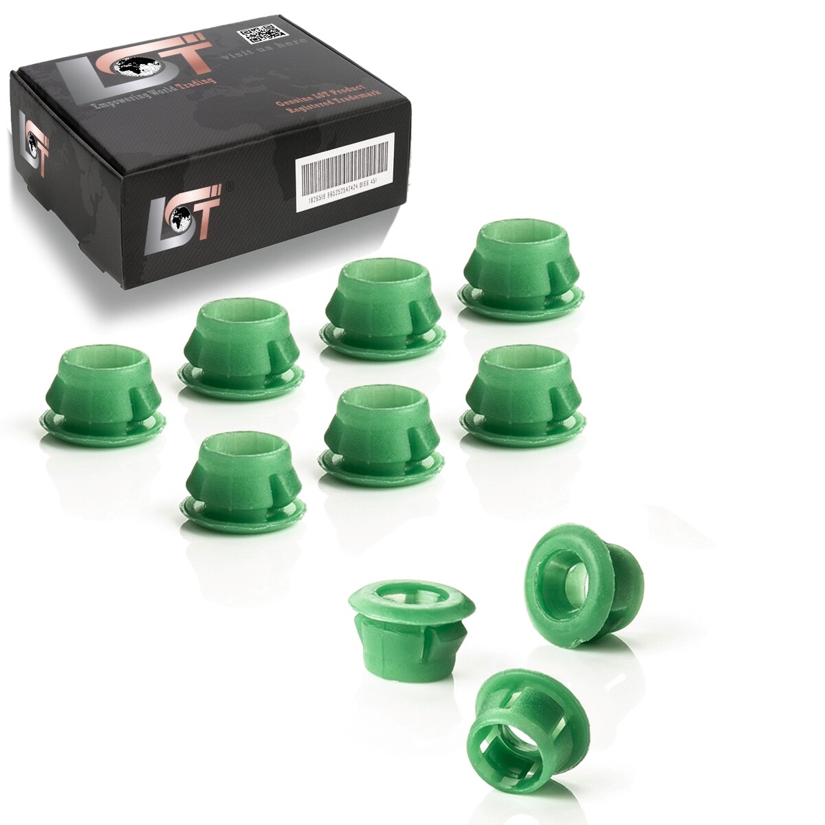 10X Column Cover Sleeves Snap Buttons Clips For BMW F01 F02 F04