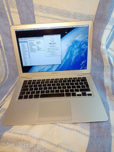 Apple MacBook Air A1237 13.3" Laptop Core 2 Duo 2 GB RAM 80GB HDD - NO BATTERY - Afbeelding 1 van 13