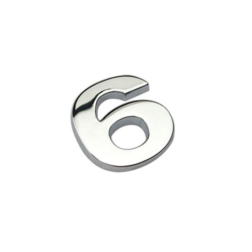 Car DIY 3D Chrome Metal Letter Number Sticker Logo Body Emblem Badge Decal Decor - Picture 47 of 50