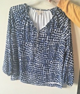 michael kors blouses blue