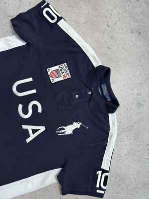 Polo Ralph Lauren USA #10 Big Pony Vintage Polo Shirt | eBay