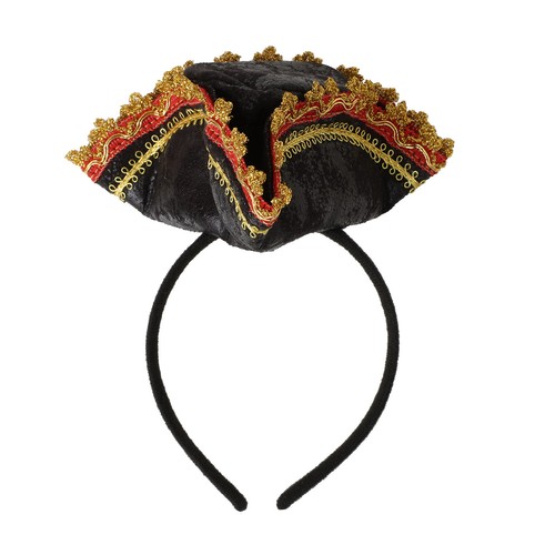 Unisex Headwear Cosplay Costumes Accessory Gold Trim Hair Clips Halloween Gift - Bild 15 von 33