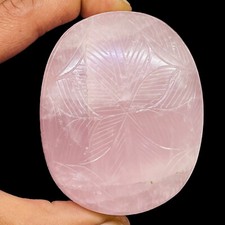 1430 Cts Certified Natural Rose Quartz Huge Oval Carved Loose Untreated Gemstone