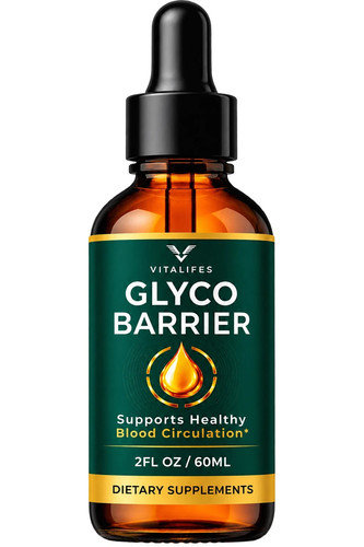 Glyco Barrier Drops, Advanced Blood Support & Metabolic Balance (30 servs)