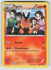 Pignite 26/113 Uncommon Legendary Treasures Pokemon LP