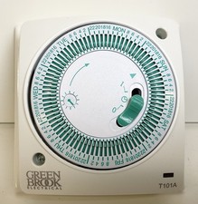 Greenbrook T101A-C Socket Box Mounted Mechanical Time Switch 7 Day