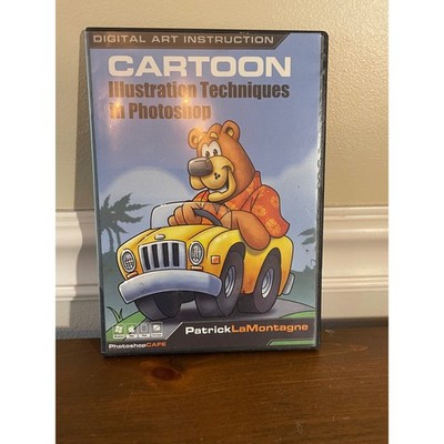 Cartoon Illustration Techniques in Photoshop DVD Patrick LaMontagne Photoshop