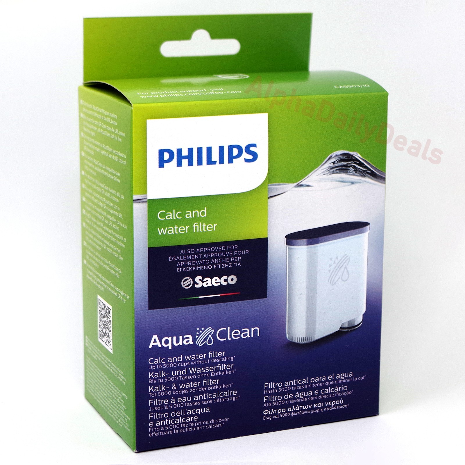 Philips Saeco AquaClean Water Filter Replacement for Espress