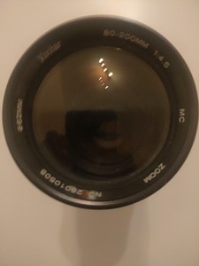 Vivitar 80-200mm F 1:4.5 Macro Focusing Zoom Lens
