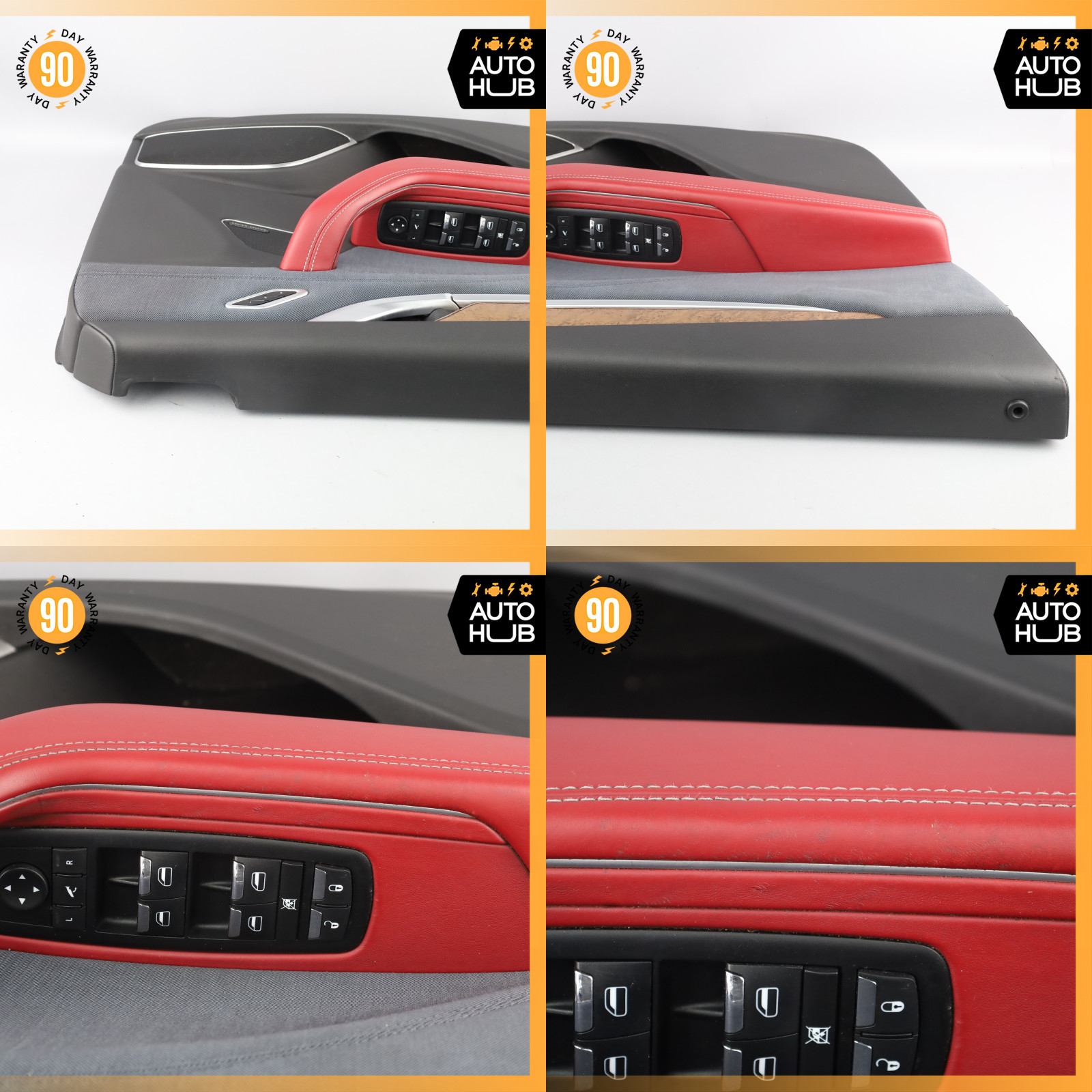 17-20 Maserati Levante M161 Interior Door Panel Front Left Side OEM 89k