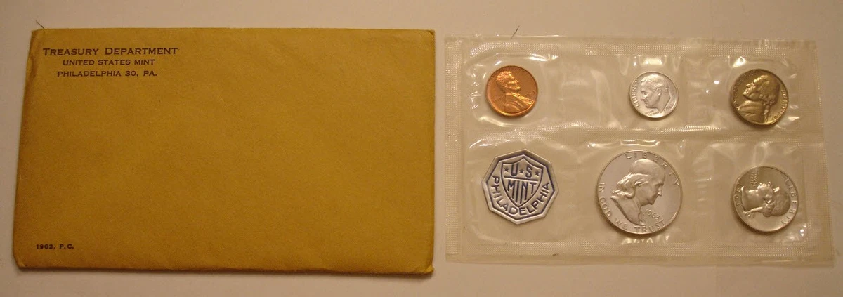 1963 U.S. Mint Certified Proof US Coin Proof Sets for sale | eBay