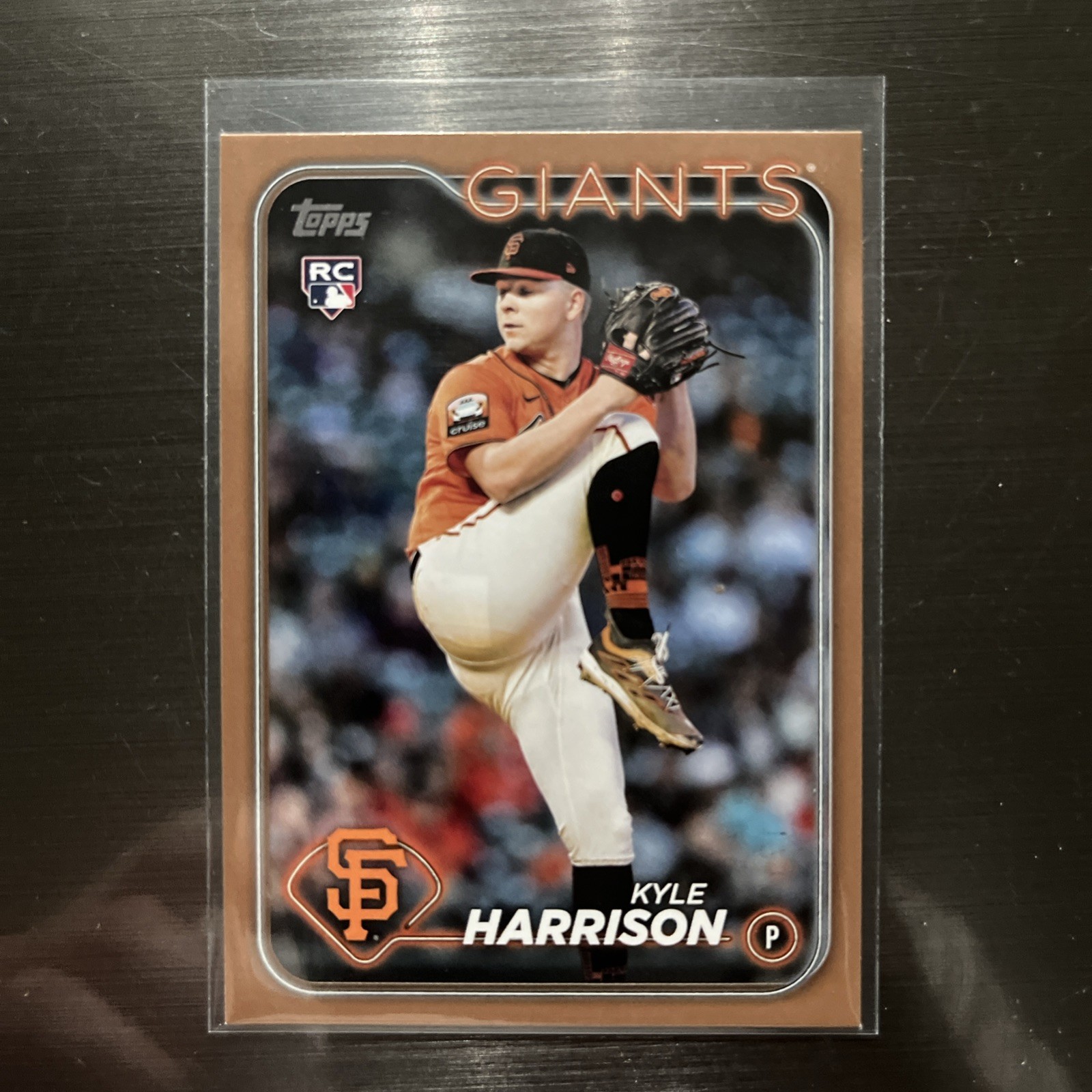 2024 Topps Baseball Gold # 667 Kyle Harrison RC /2024