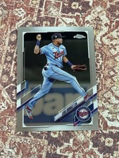 2021 Topps Chrome Luis Arraez #124 Minnesota Twins (Y)