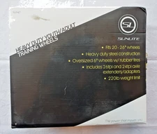 Sunlite Heavy Duty Training Wheel 220lb Limit  Adjustable 20-26" Wheel 96947