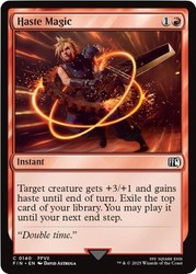 Haste Magic #140 Common Universes Beyond: Final Fantasy Magic: The Gathering