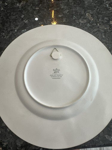 BJÖRN WIINBLAD ROSENTHAL WEIHNACHTSTELLER TELLER, ENGEL MIT GLOCKE, SIGNIERT 1980 - Bild 4 von 4