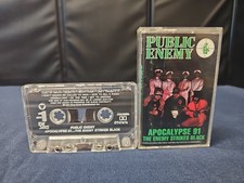 Public Enemy - Apocalypse 91 - Cassette Tape 1991 OG The Enemy Strikes Back