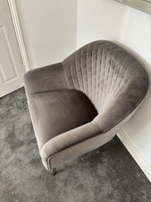Grey Tub Chair