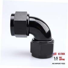 -16 AN Female to -16 AN Female Swivel One Piece Full Flow 16AN 90 Degree