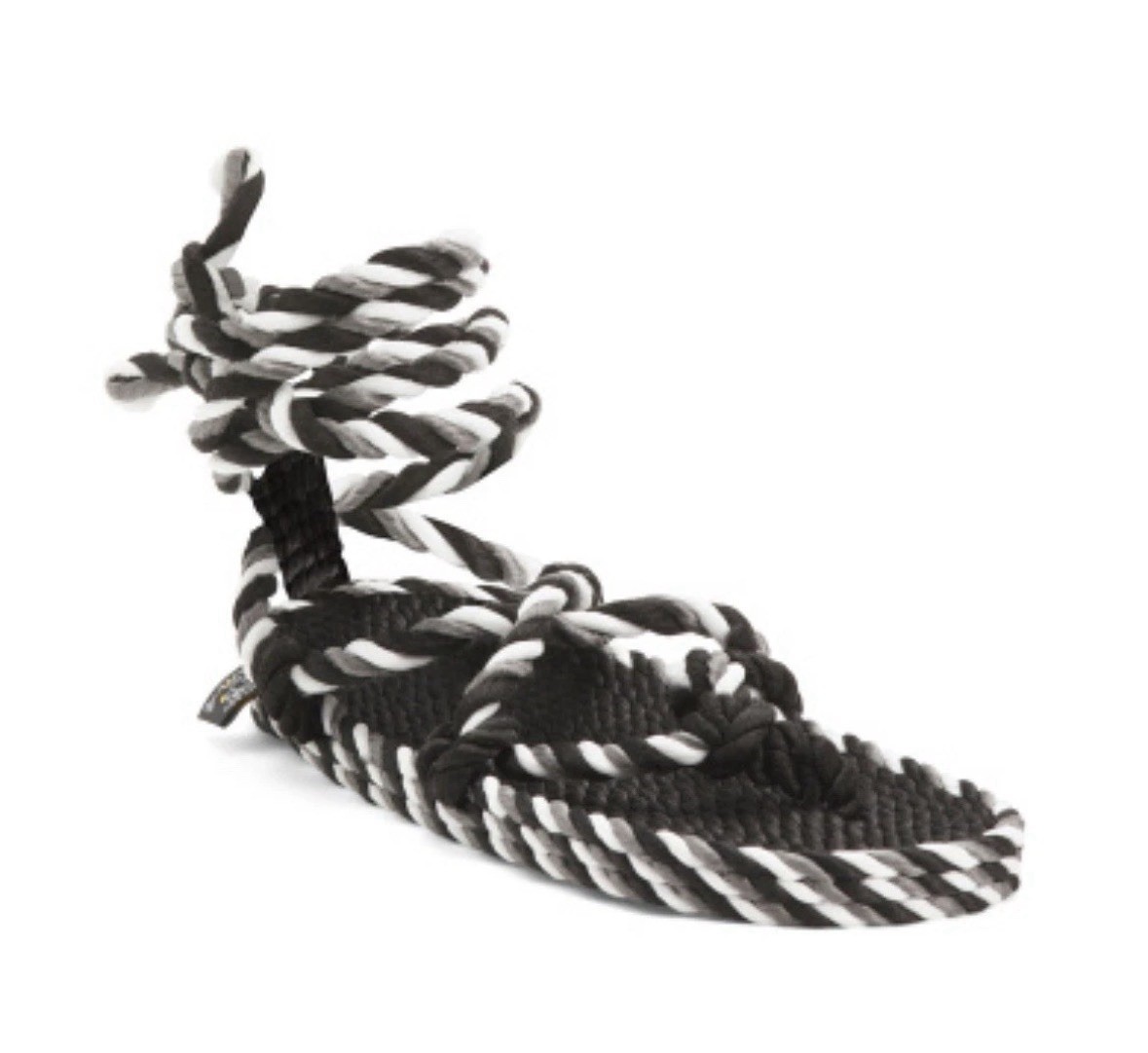 Nomadic State of Mind Ash Romano Twisted Rope Sandals Vegan Women’s Size 8-8.5