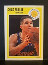 1989-90 Fleer #55 Chris Mullin HOF WARRIORS 