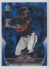2023 Bowman Chrome Draft Sapphire Edition Yasser Mercedes #BDC-139 00gy