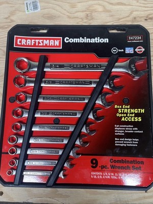 Craftsman USA 6 Point SAE Wrench Set 947234