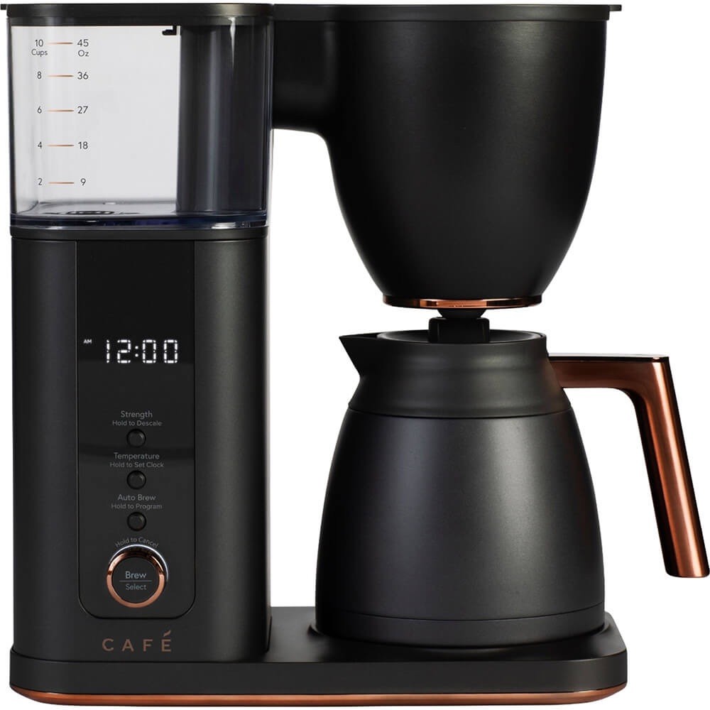 GE Caf&eacute; Specialty Drip Coffee Maker - Makes 10-Cups with Wi-Fi - Matte Black