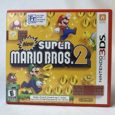 New Super Mario Bros 2 (Nintendo 3DS, 2012) CIB