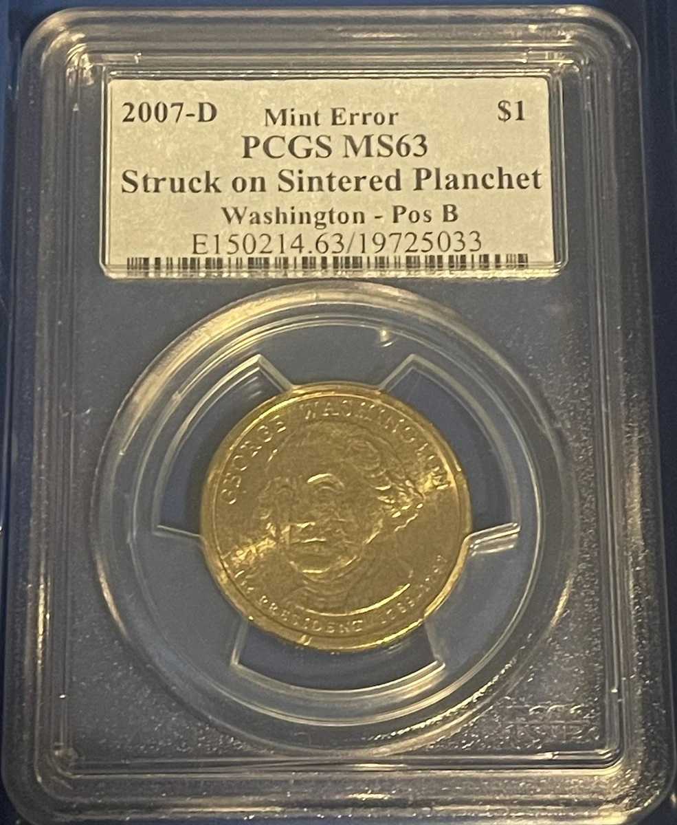 MS 63 Graded 2007 Presidential Dollar Coins (2007-Now) for sale | eBay