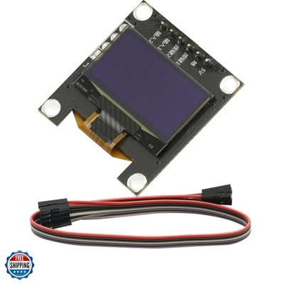 0.96'' OLED Music Spectrum Display Analyzer Stereo Audio Amplifier Level Indic...