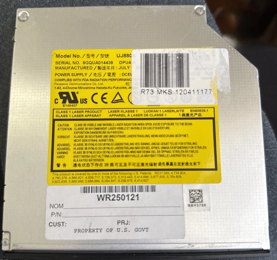 Lote de 2 unidades de CD-ROM internas TEAC CD-224E Slimline - ¡B1G1 gratis! Foto 2 de 3