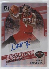 2020-21 Panini Donruss Signature Series Danuel House Jr #SG-DHJ Auto 0i1b
