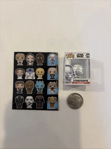 Funko Bitty Pops Star Wars In Excellent Condition Ultra Rare Stormtrooper #296