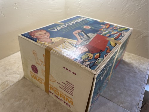 1962 Mattel No. 422 In The Box!! Vac-U-Form Heating Unit Playset - Picture 19 of 22