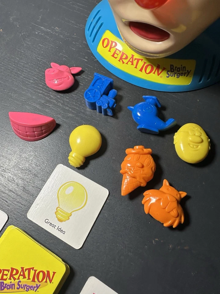 Juego Vintage - Operación Cirugía Cerebral - Hablar - Completo Funciona ENVÍO GRATUITO Foto 2 de 4