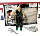 GI Joe Dial Tone 1986 v1 *100% COMPLETE w/File Card, Near Mint!* Vintage ARAH