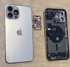 iPhone 13 Pro Max Gold Back Housing Frame Replacement Original OEM Grade B